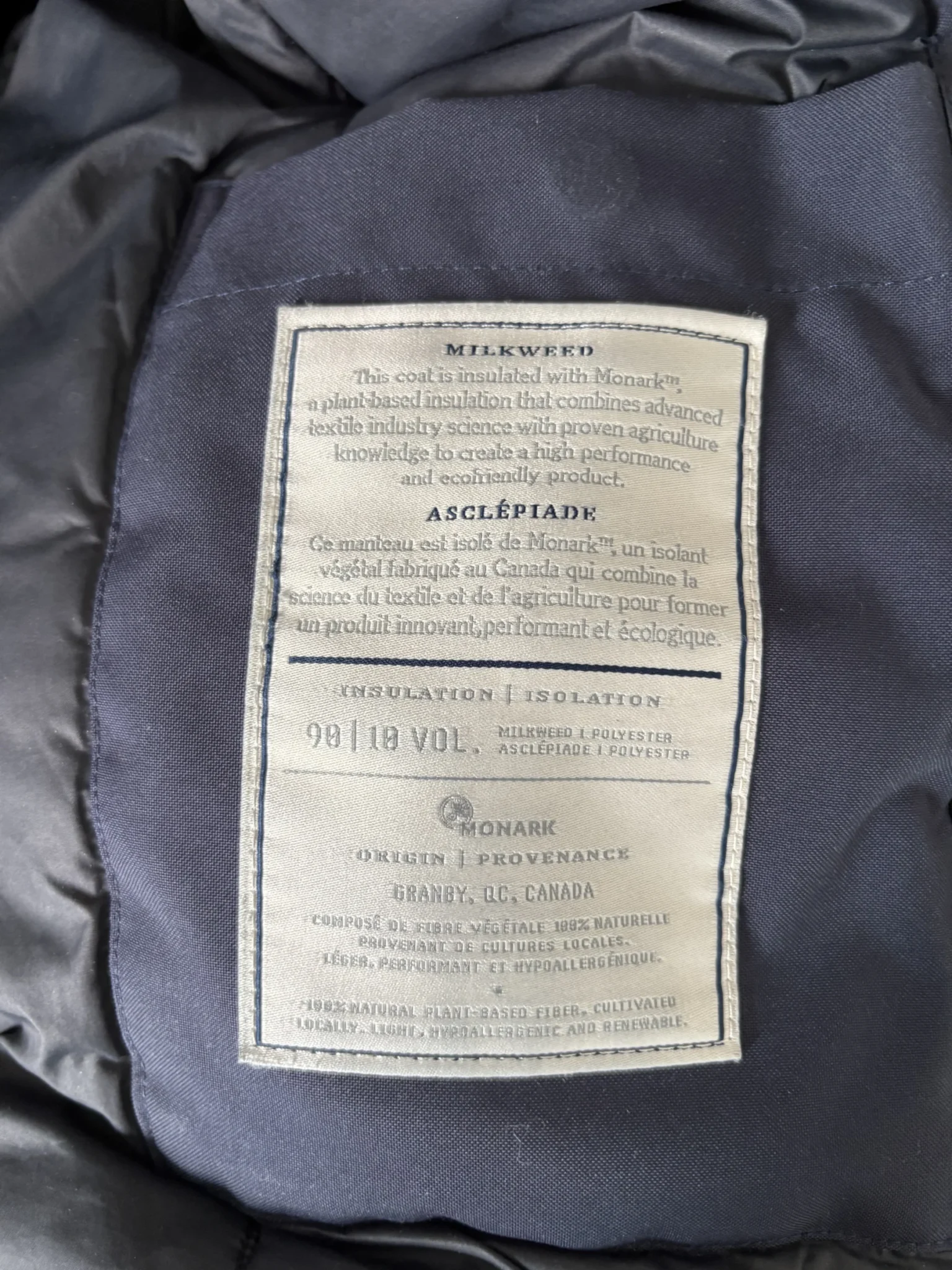 Image for Manteau d’hiver Quartz Co modèle dorset