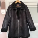 Featured thumbnail for Manteau fausse fourrure et cuir végane
