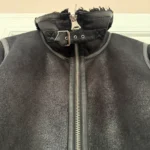 Thumbnail for Manteau fausse fourrure et cuir végane