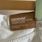 Thumbnail for DR Denim ecru jeans – high-waisted, size W25/L32