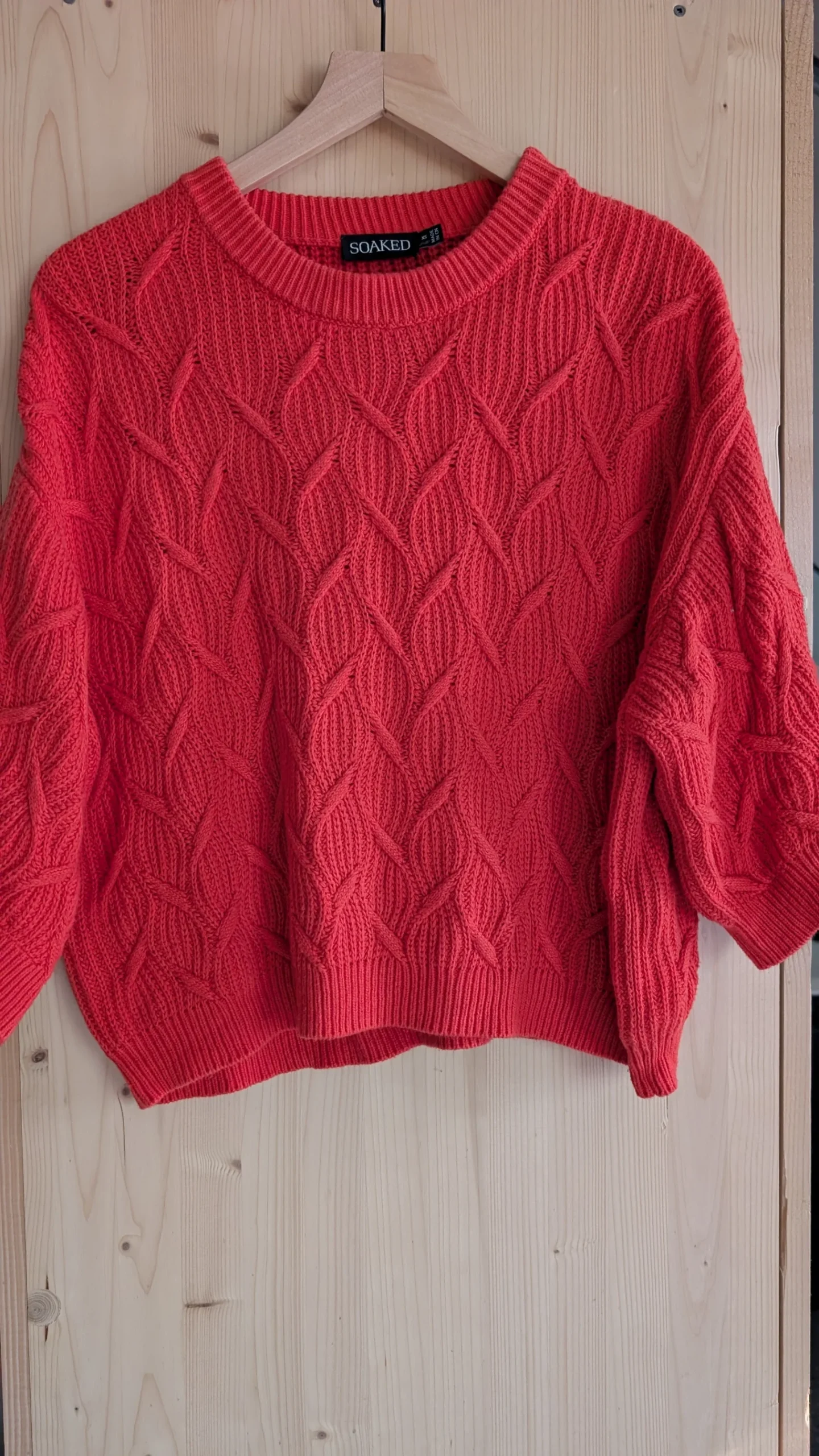 Soaked jumper with balloon-style sleeves Soaked in Luxury seconde main