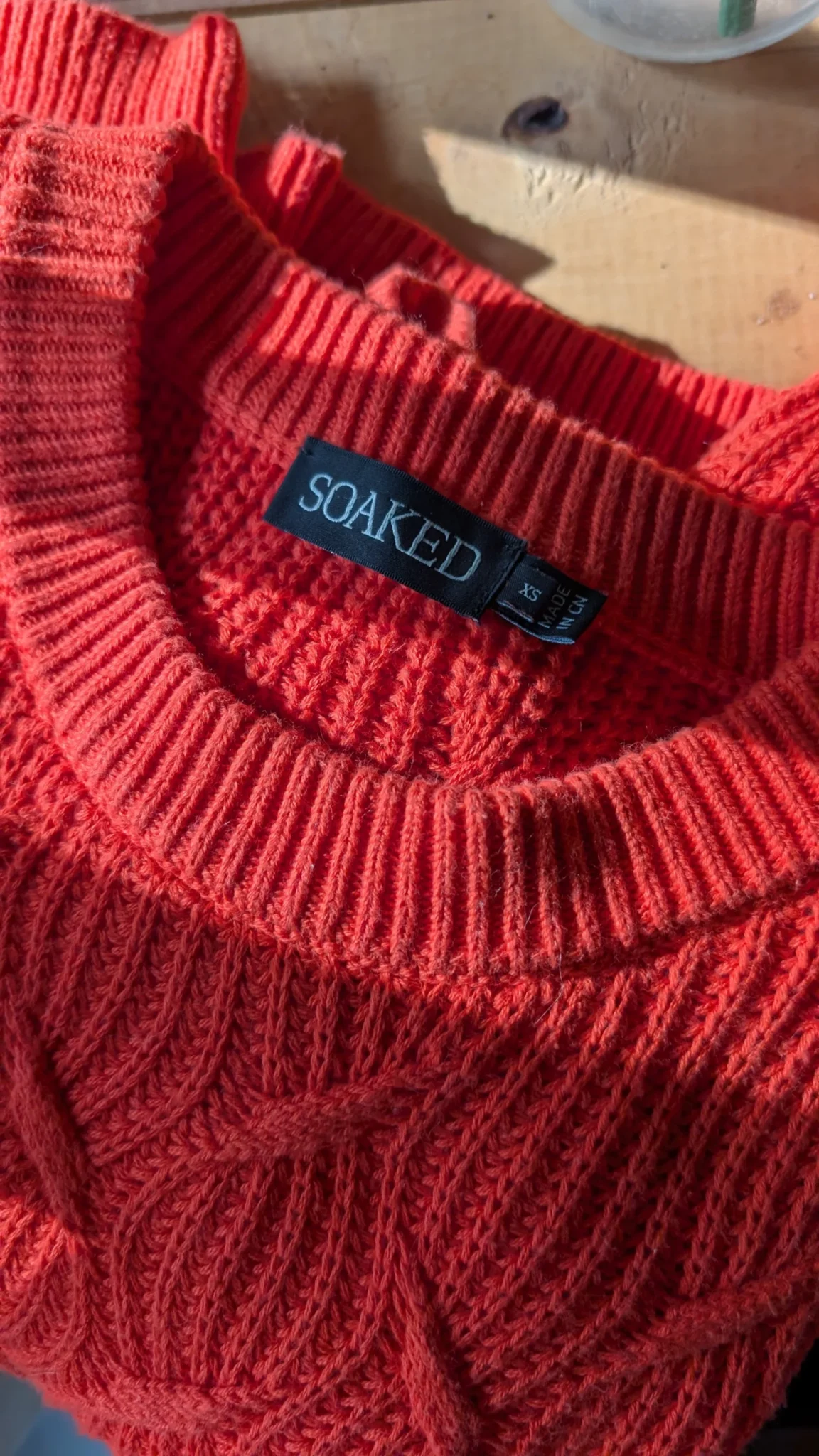 Image for Soaked jumper with balloon-style sleeves