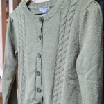 Thumbnail for Olive green cardigan