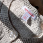 Thumbnail for Cream-coloured cardigan