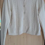 Thumbnail for Cream-coloured cardigan