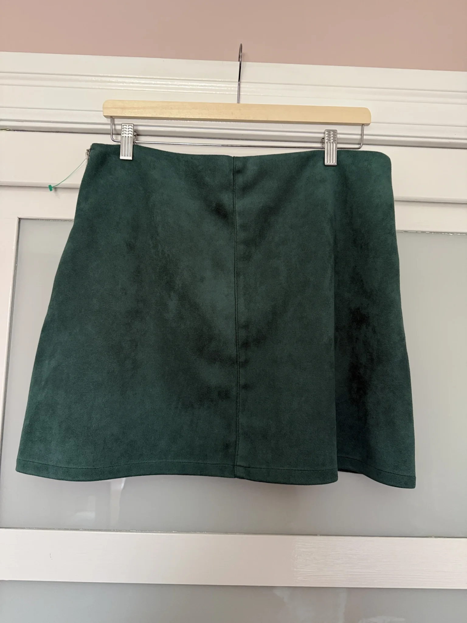 Image for Twik – Suede-effect skirt