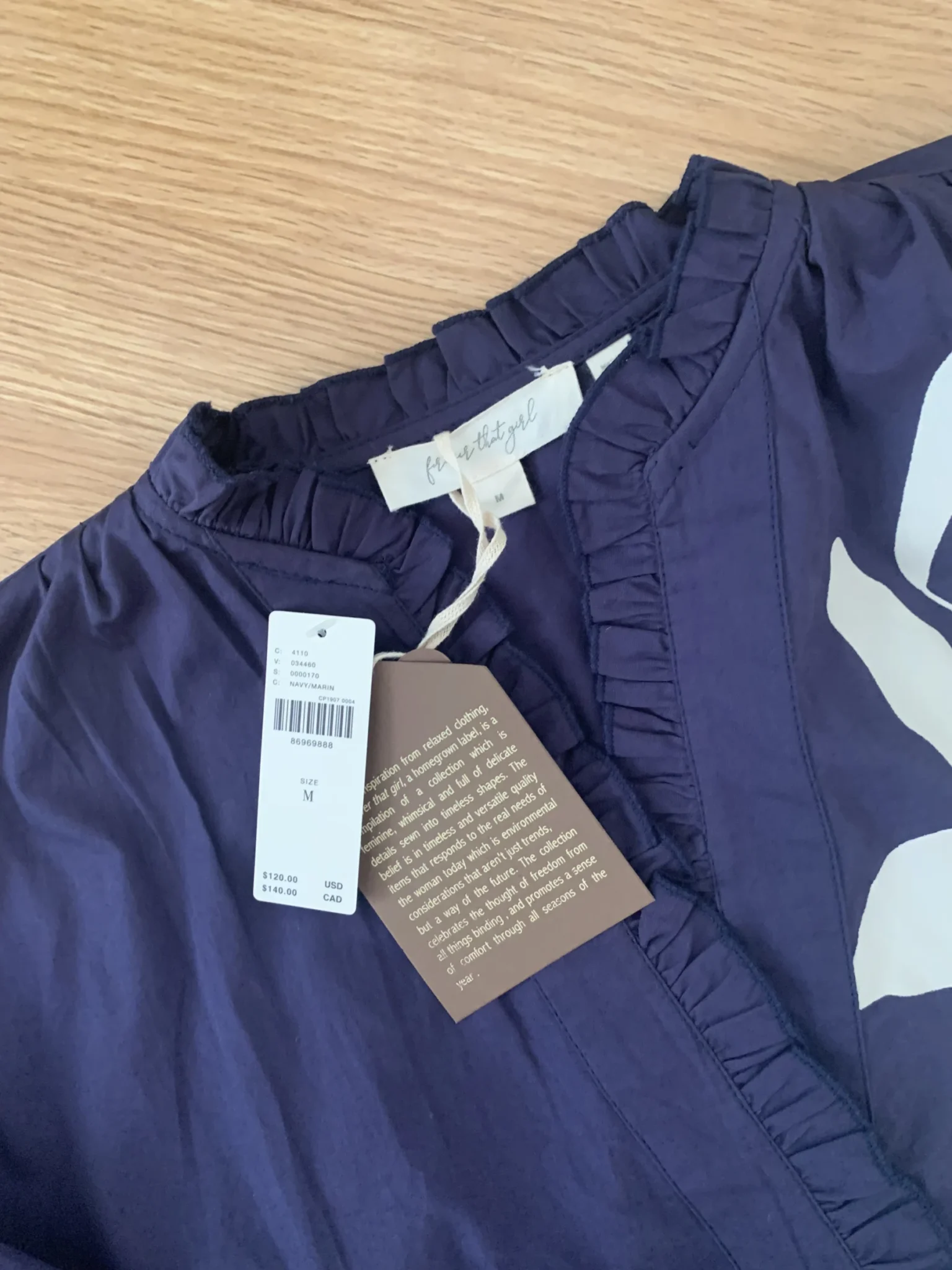 Image for Blouse Anthropologie neuve
