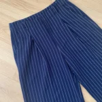 Featured thumbnail for Pantalon jambes larges à rayures - neuf