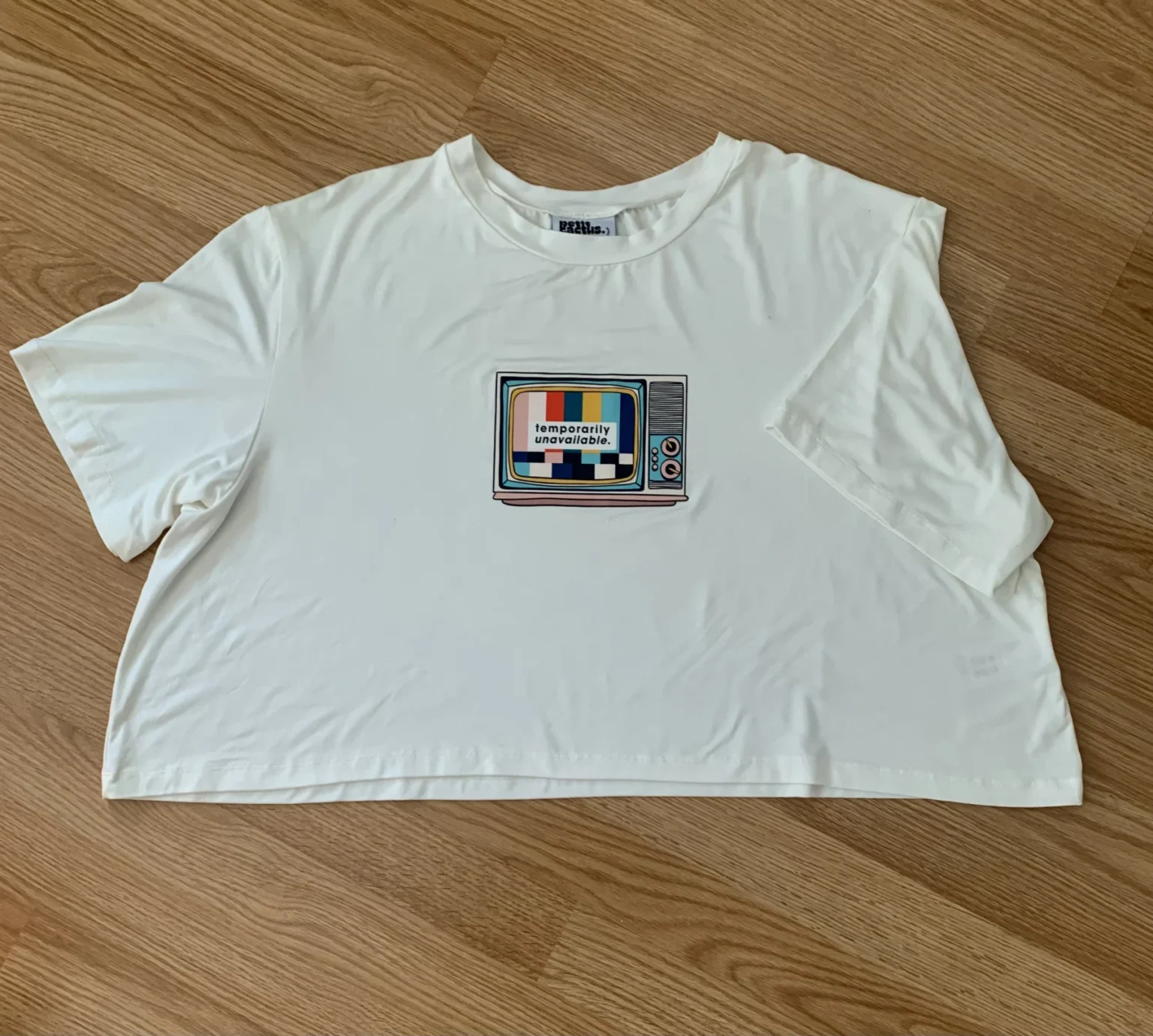 Image for Petit Cactus crop top T-shirt
