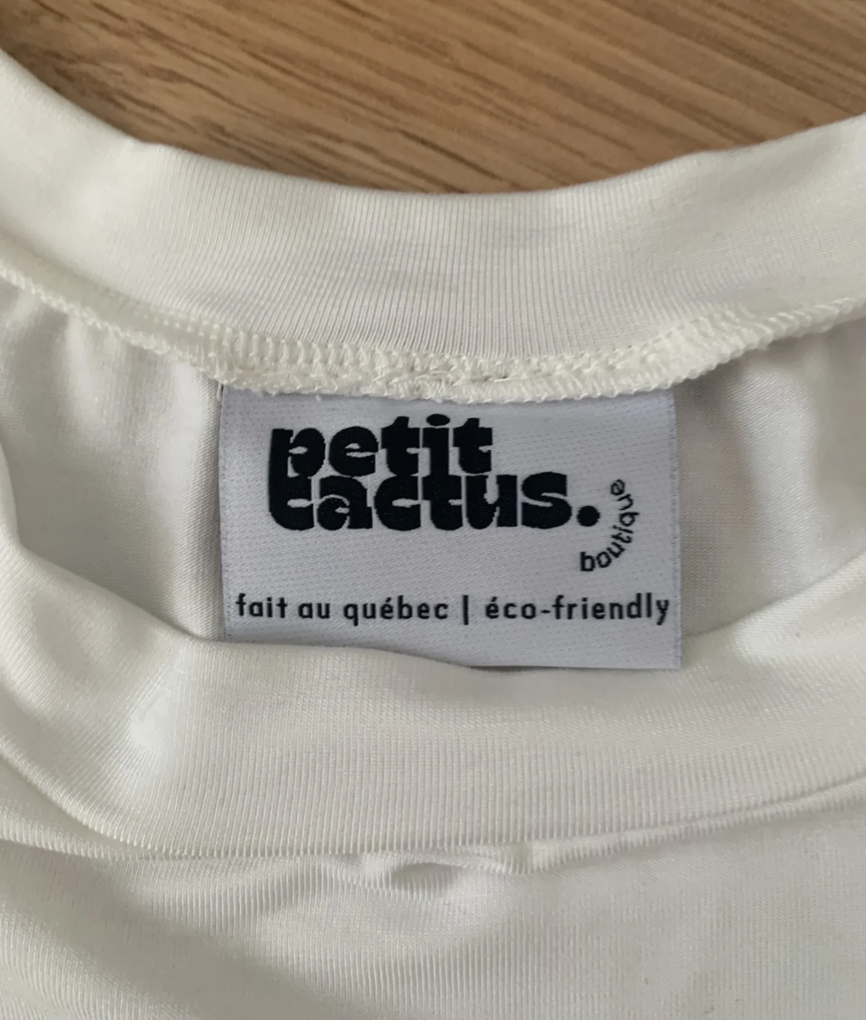 Image for Petit Cactus crop top T-shirt