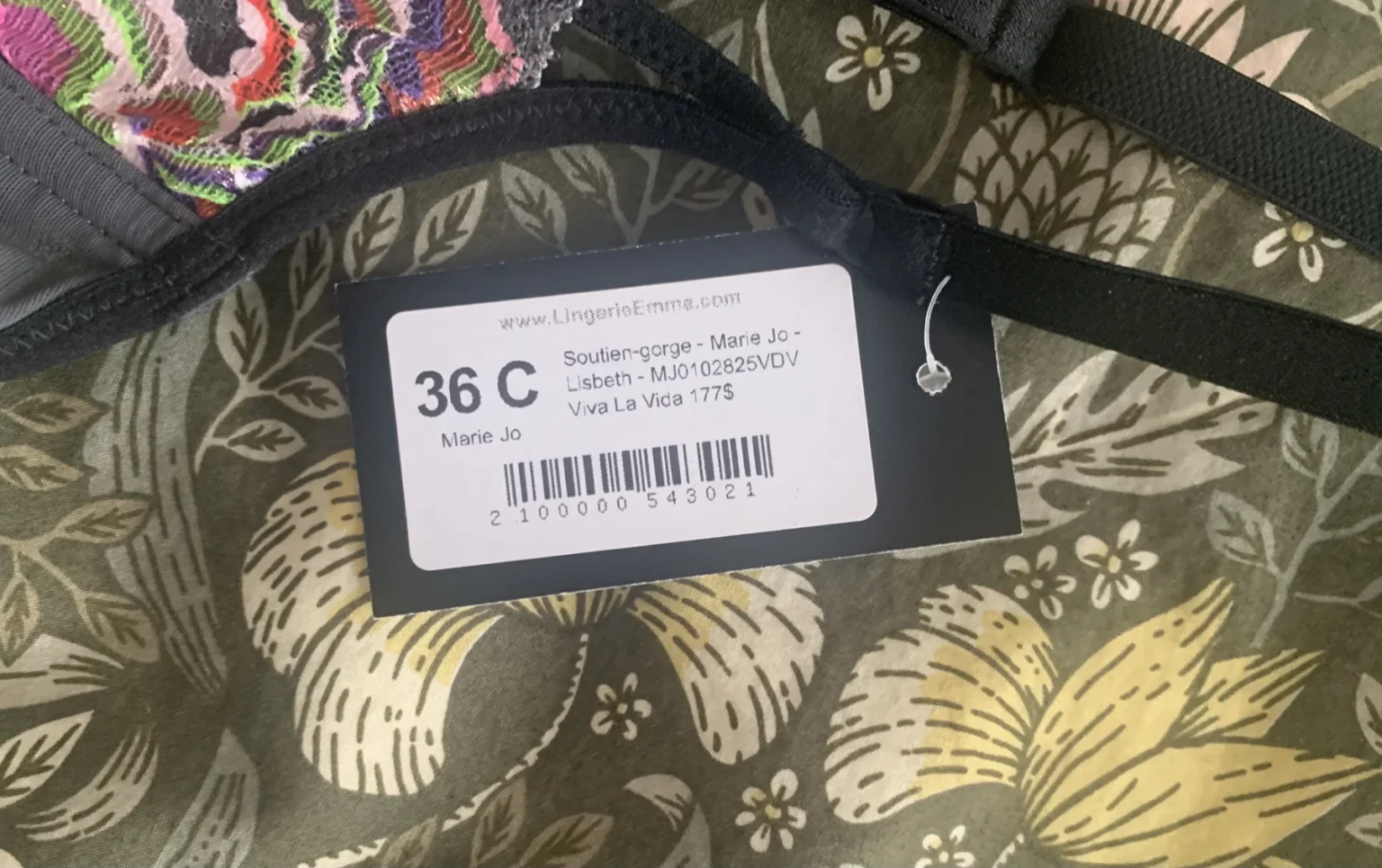 Image for Marie Jo bra – 36C – New