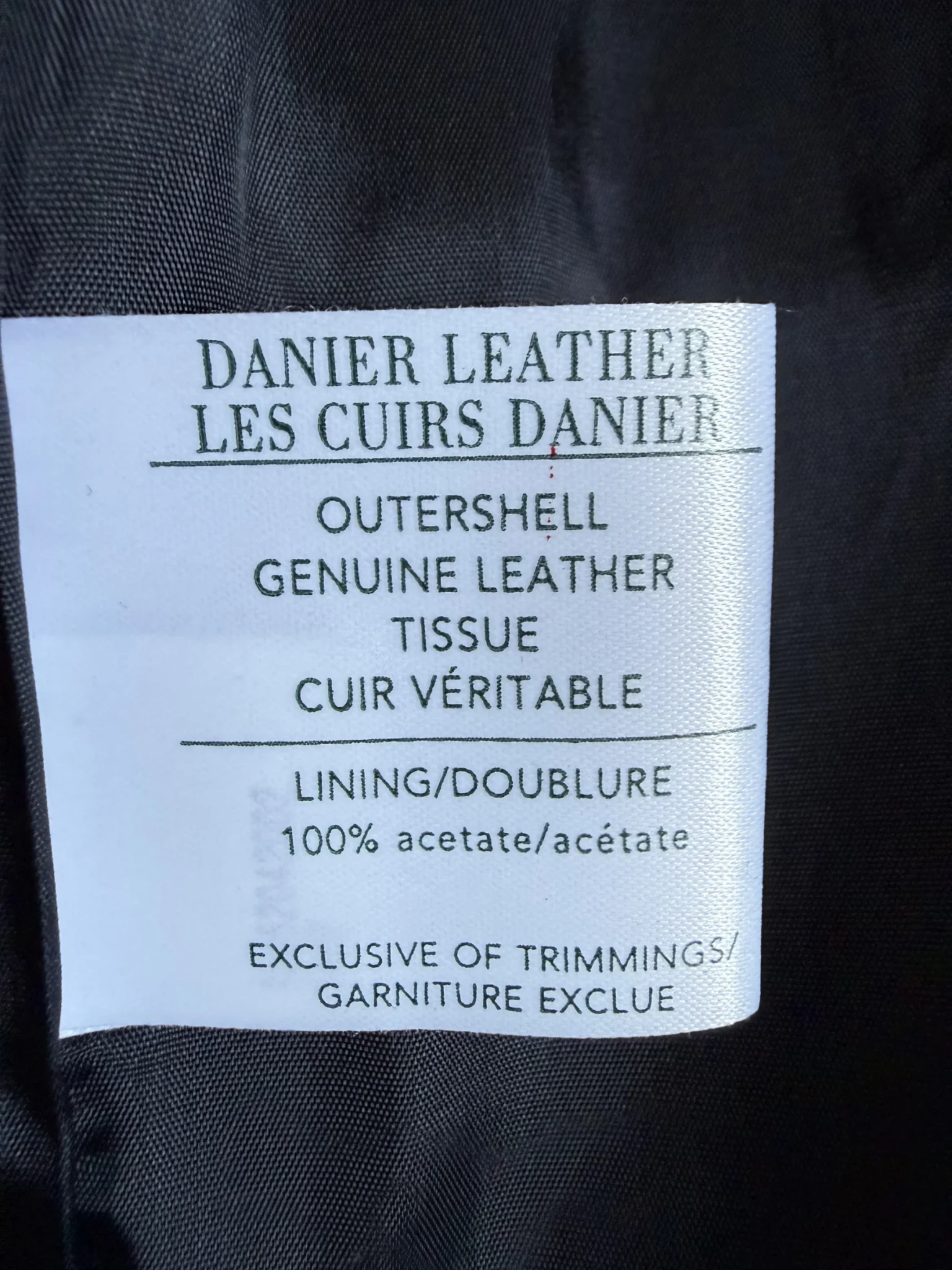 Image for Danier coat, 100% vintage suede