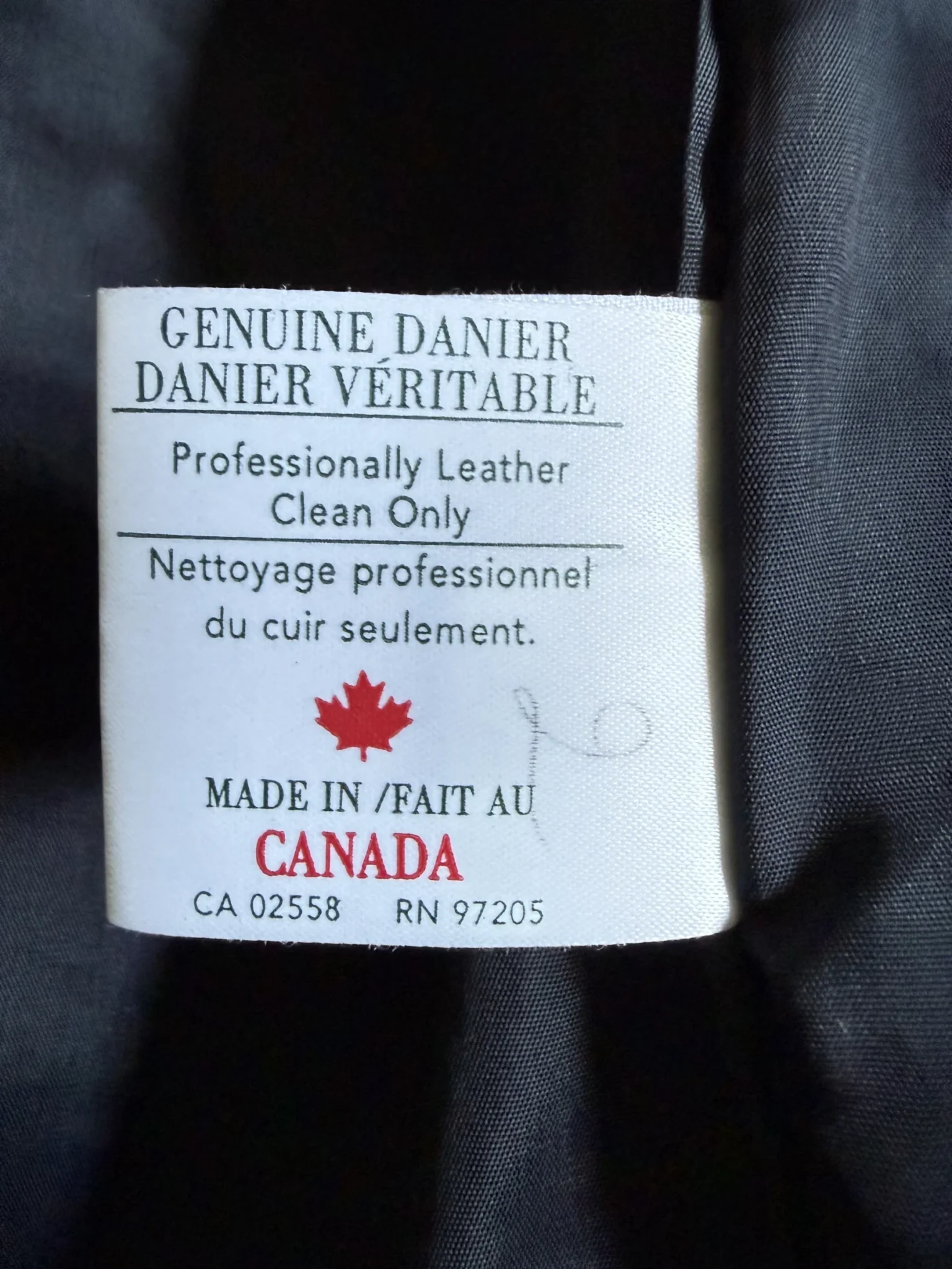 Image for Danier coat, 100% vintage suede