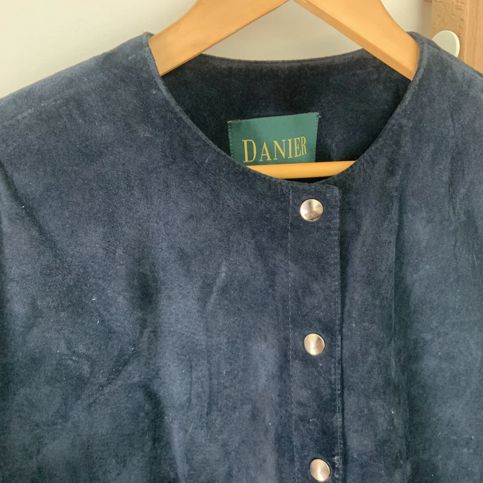 Image for Danier coat, 100% vintage suede