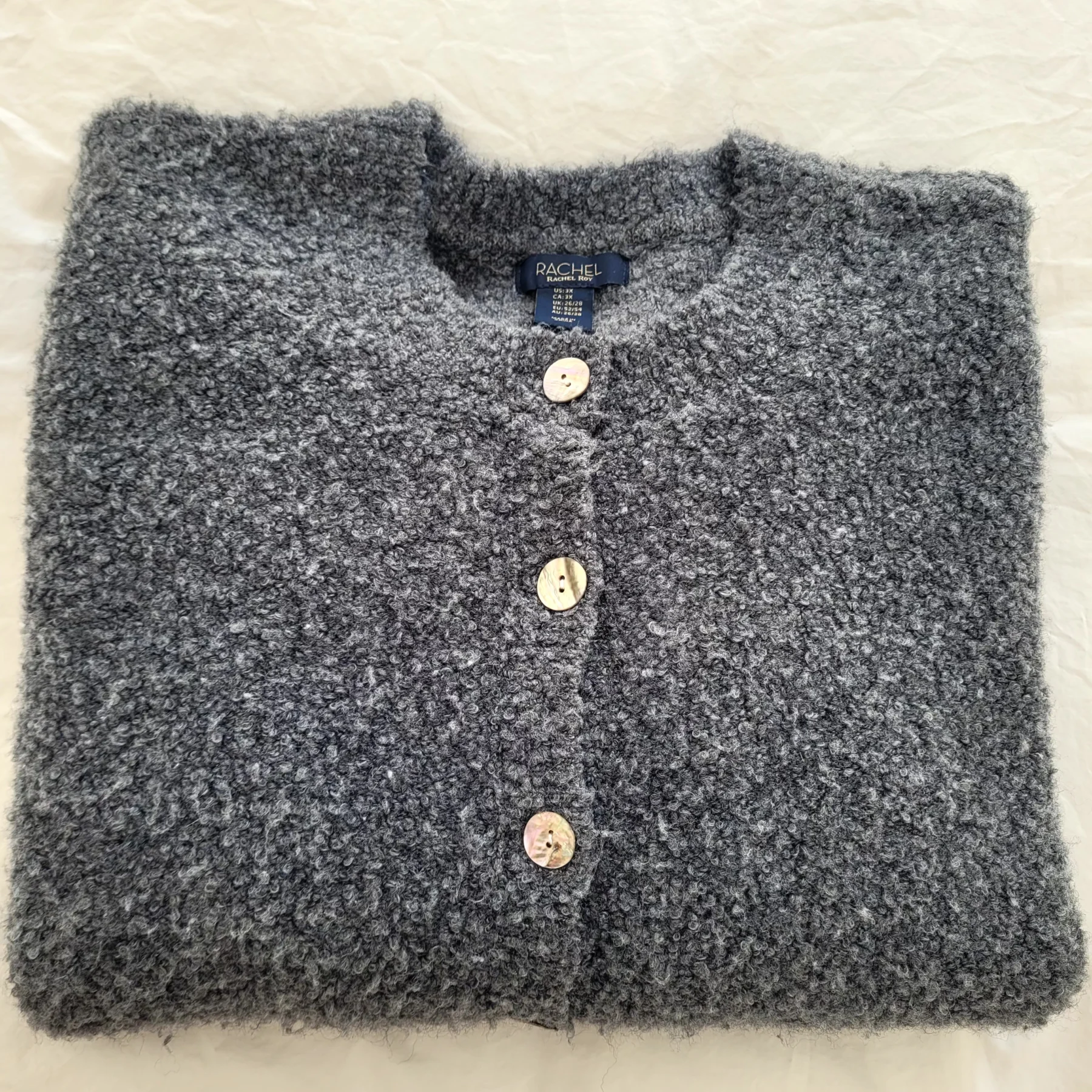 Rachel bouclé cardigan by Rachel Roy *Other seconde main