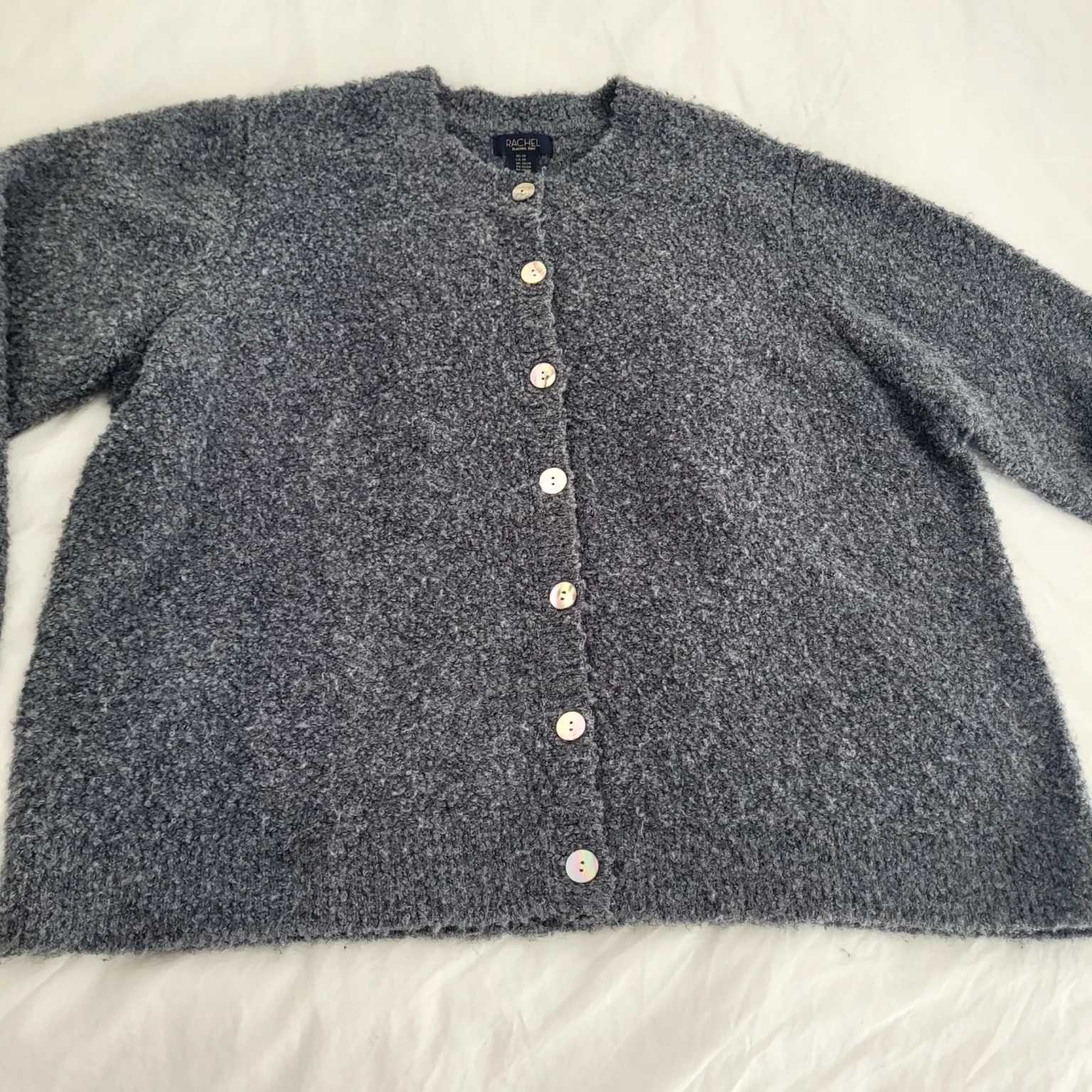 Image for Rachel bouclé cardigan by Rachel Roy