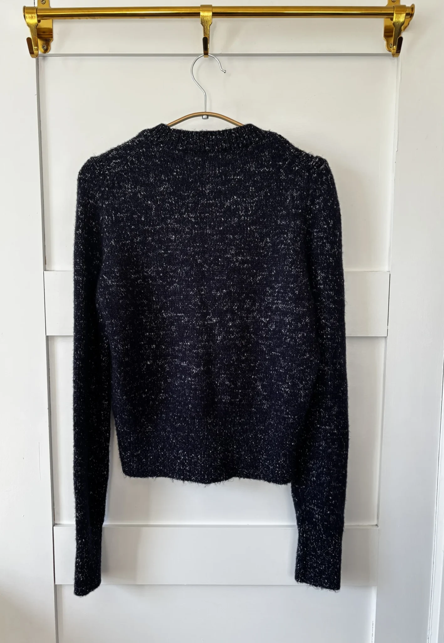 Image for ♥️Pull marine moucheté COS