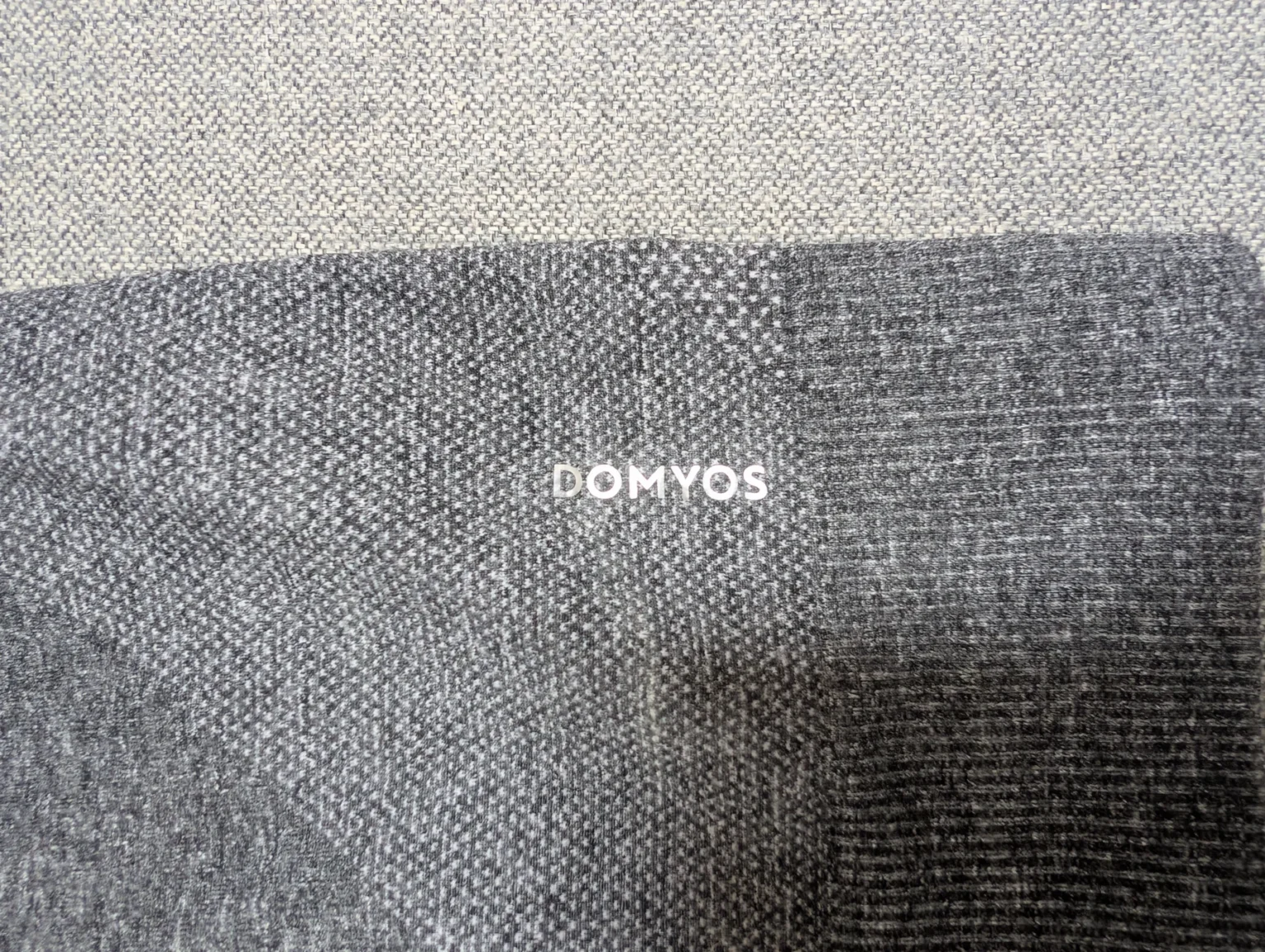 Image for Grey sports crop top