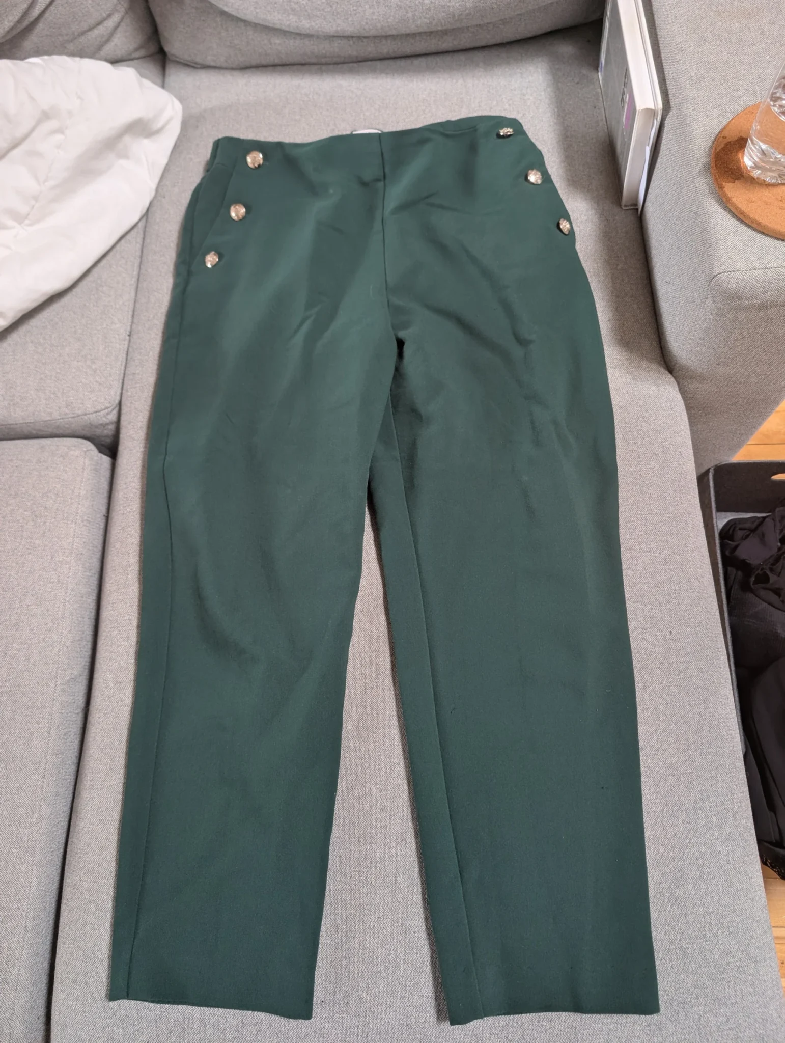 Featured image for Green trousers for women