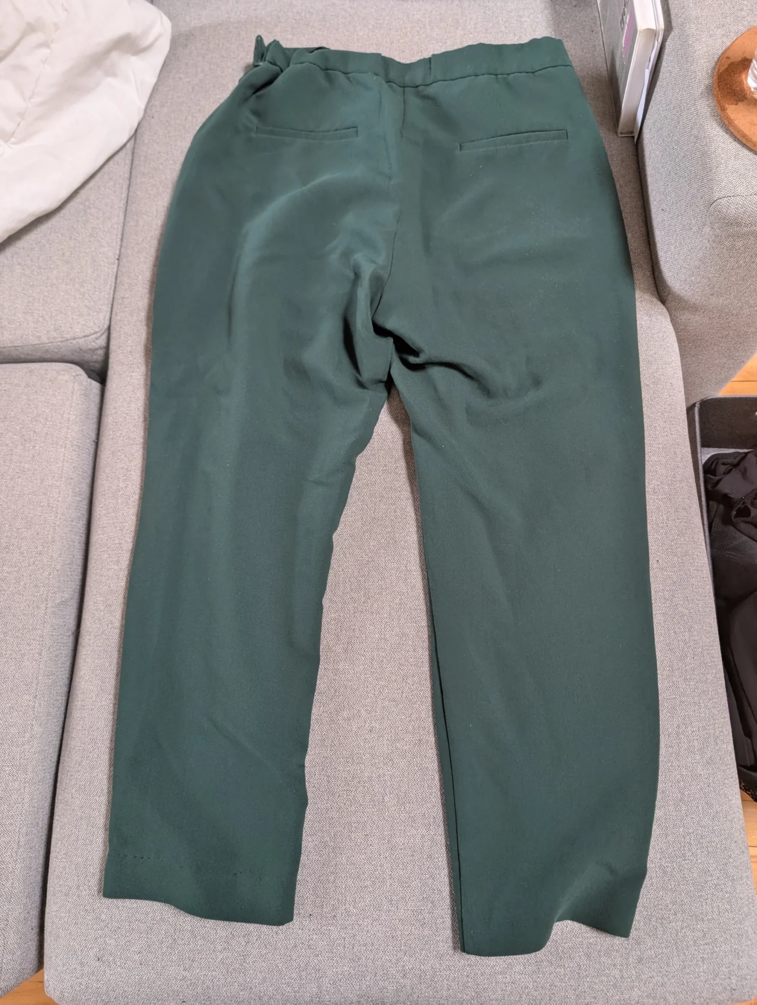 Image for Green trousers for women