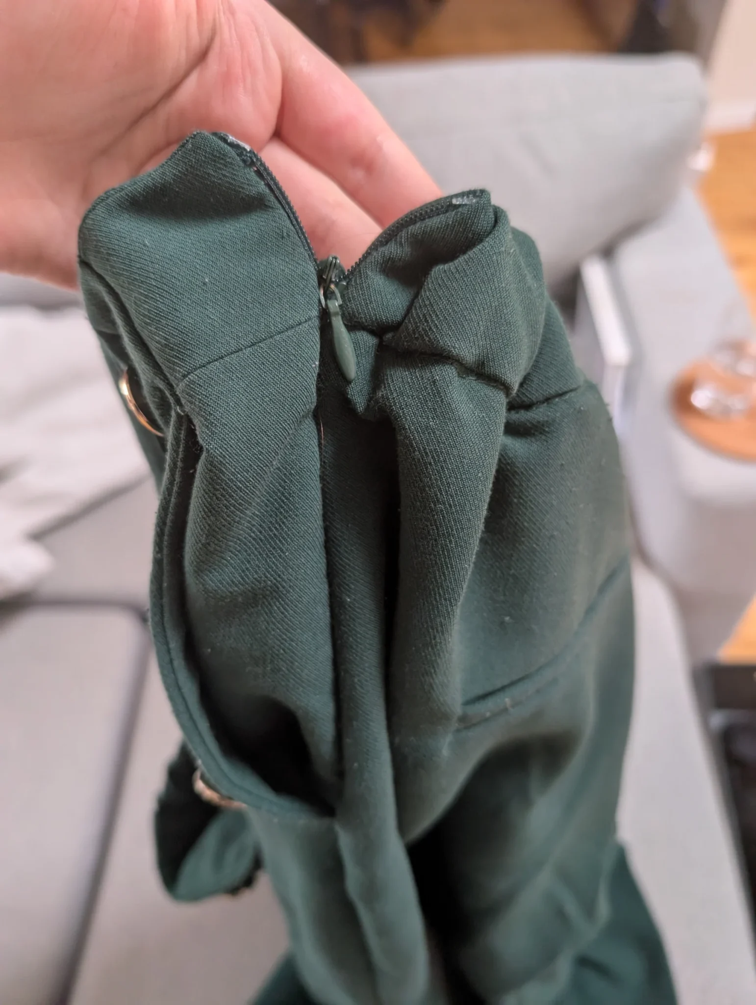 Image for Green trousers for women