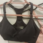Thumbnail for Black sports bra, size XL