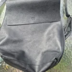 Featured thumbnail for Roots black leather rucksack bag
