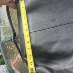 Thumbnail for Roots black leather rucksack bag