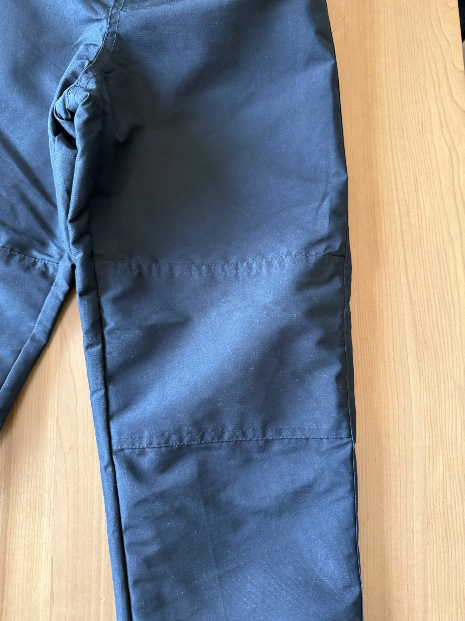 Image for Black mid-season trousers with a jersey lining