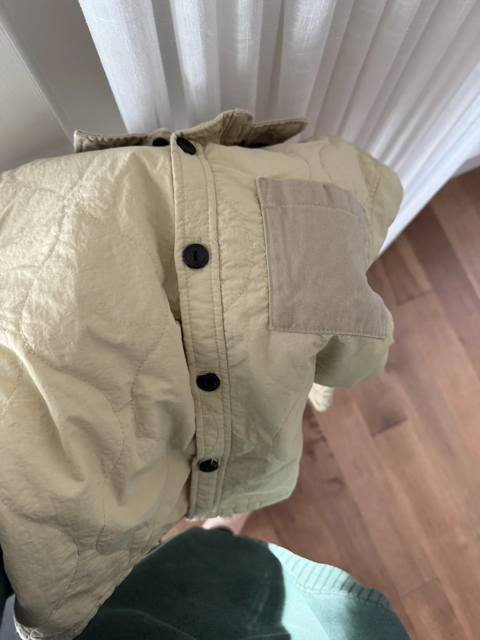 Image for Beige mid-season coat