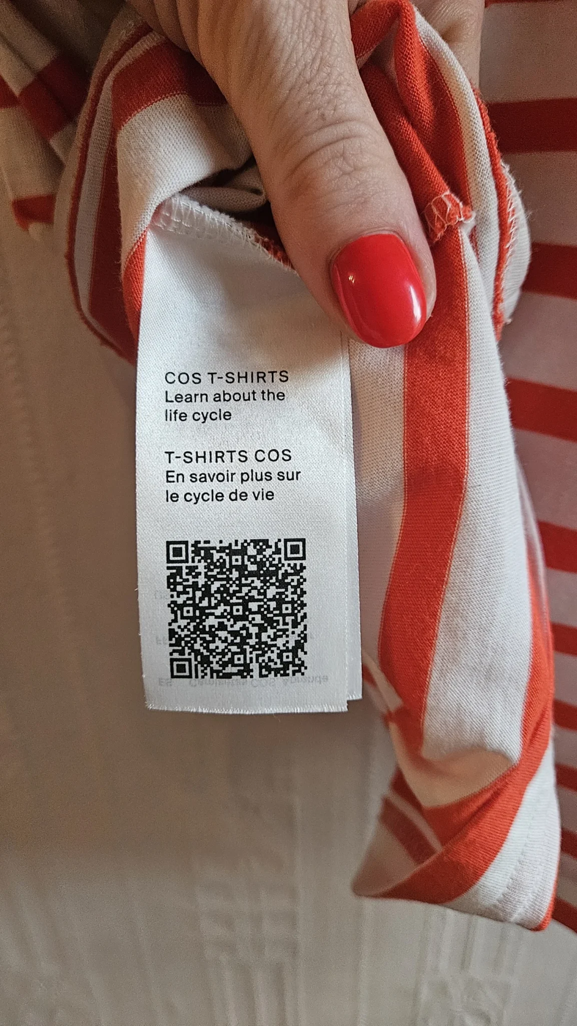 Image for 🌷Striped T-shirt – COS