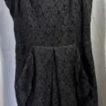 Featured thumbnail for Robe en dentelle noire Faith & Love par Louise Cusson - Taille P/S