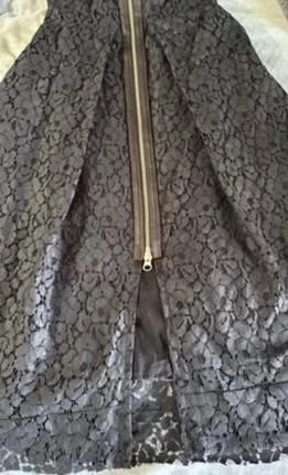 Image for Robe en dentelle noire Faith & Love par Louise Cusson - Taille P/S