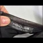 Thumbnail for Robe en dentelle noire Faith & Love par Louise Cusson - Taille P/S