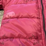 Thumbnail for Manteau matelassé réversible Souris Mini – Rose à poissons – 3 ans / 96 cm
