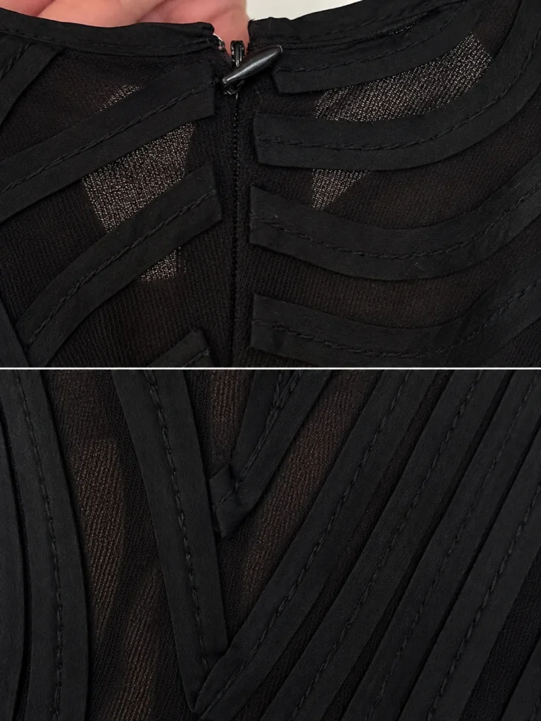Image for Adolfo Domínguez Costura black dress – size 42