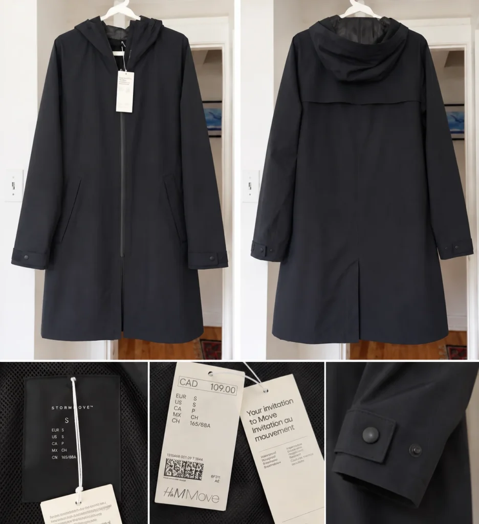 Image for H&M Move rain parka – new with tags – size P (men’s)