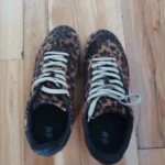 Thumbnail for Brand-new H&M leopard-print trainers – size 38 (US 7)