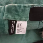 Thumbnail for Teal corduroy skirt – H&M Divided – size 36/US 4