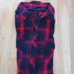 Thumbnail for Red and black checked shirt – lumberjack style