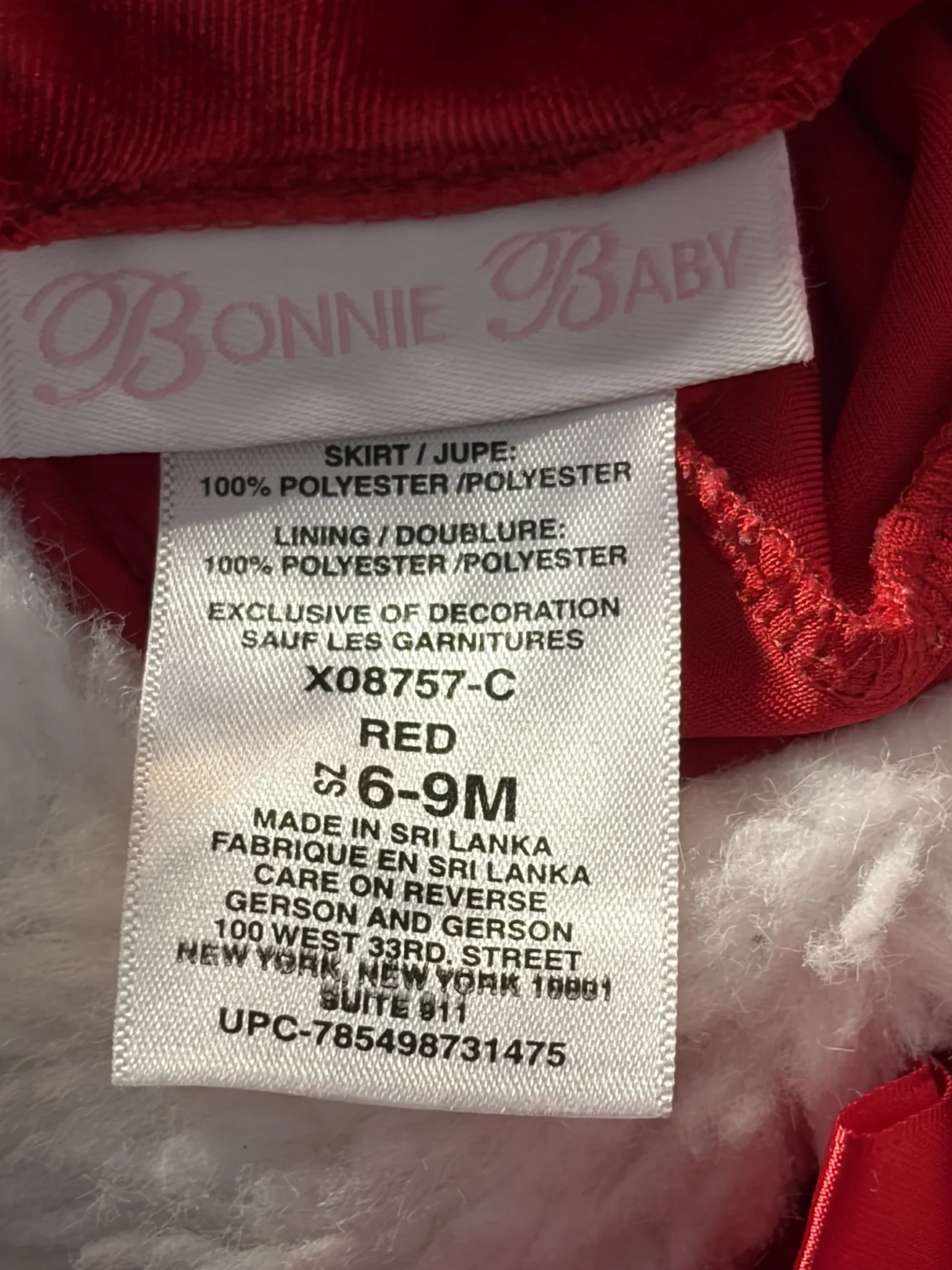 Image for ✨ Bonnie Baby Party Dress (6–9 months) ✨