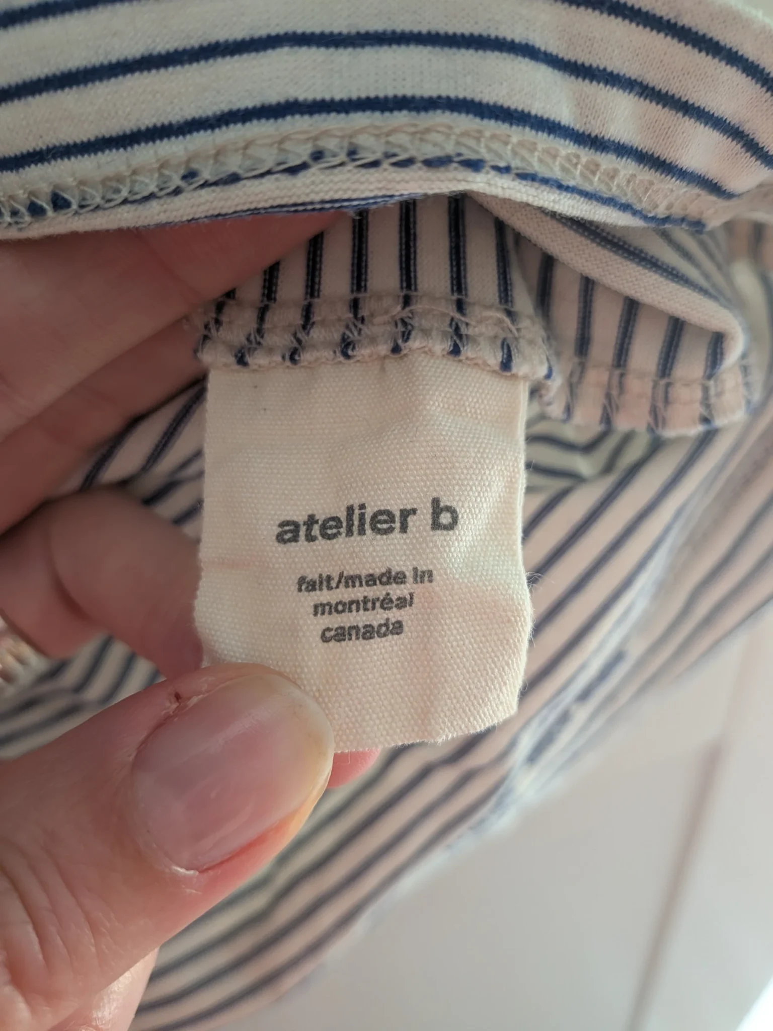 Image for Atelier B crop top