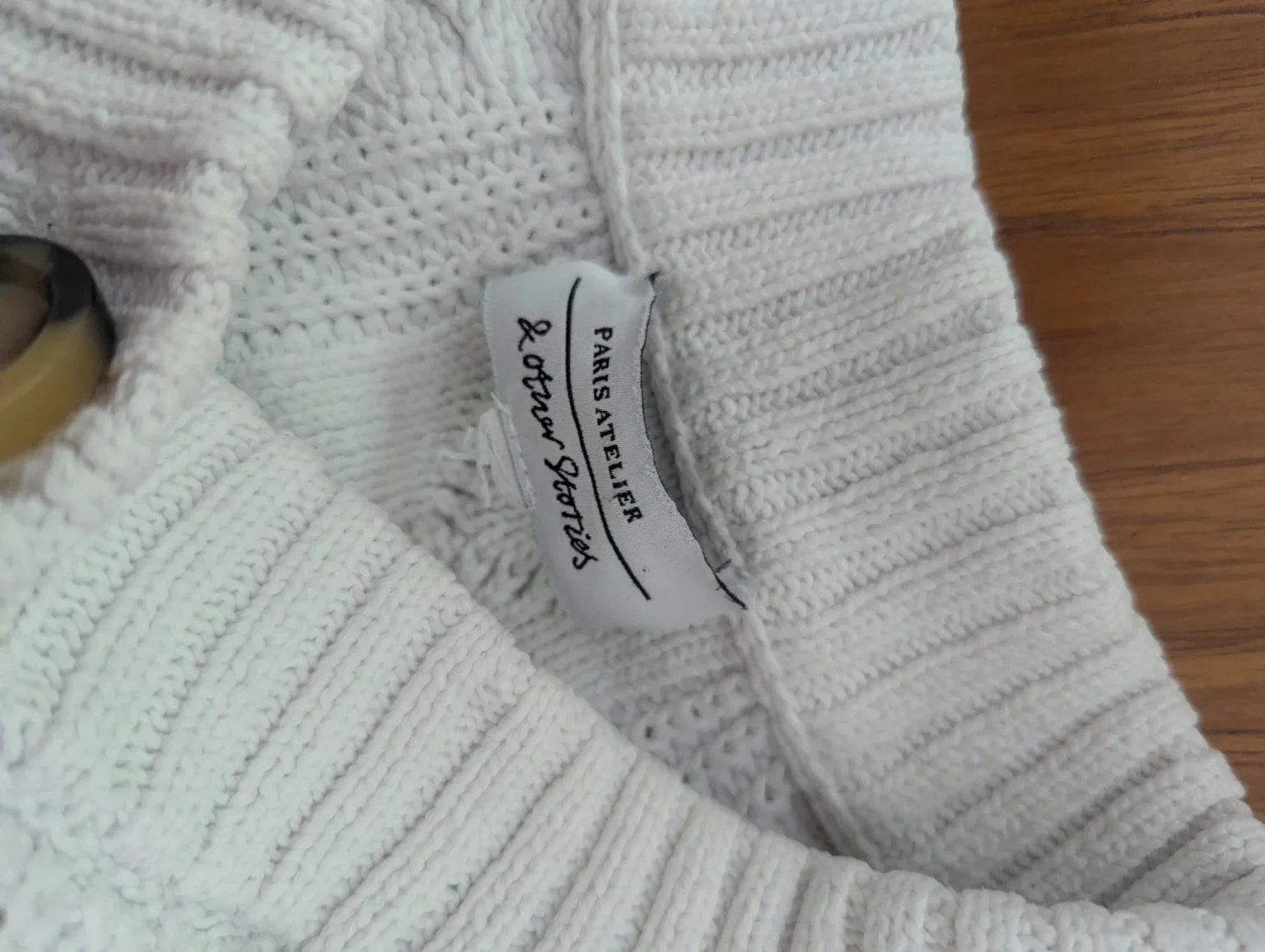 Image for Cotton cardigan by & Other Stories