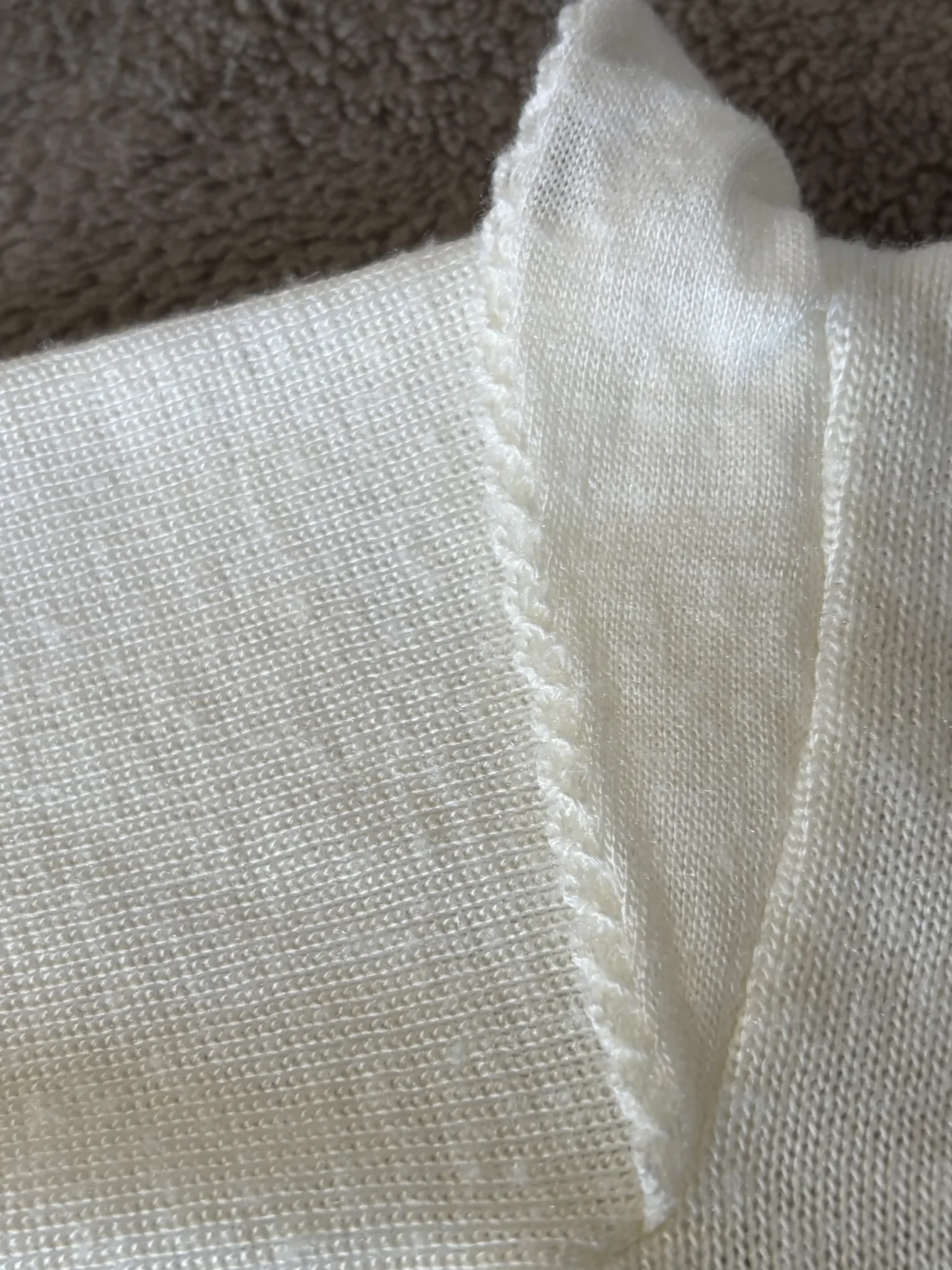 Image for Vintage 80s/90s Pastel Knit Romper – Size 6M