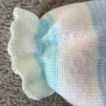 Thumbnail for Vintage 80s/90s Pastel Knit Romper – Size 6M