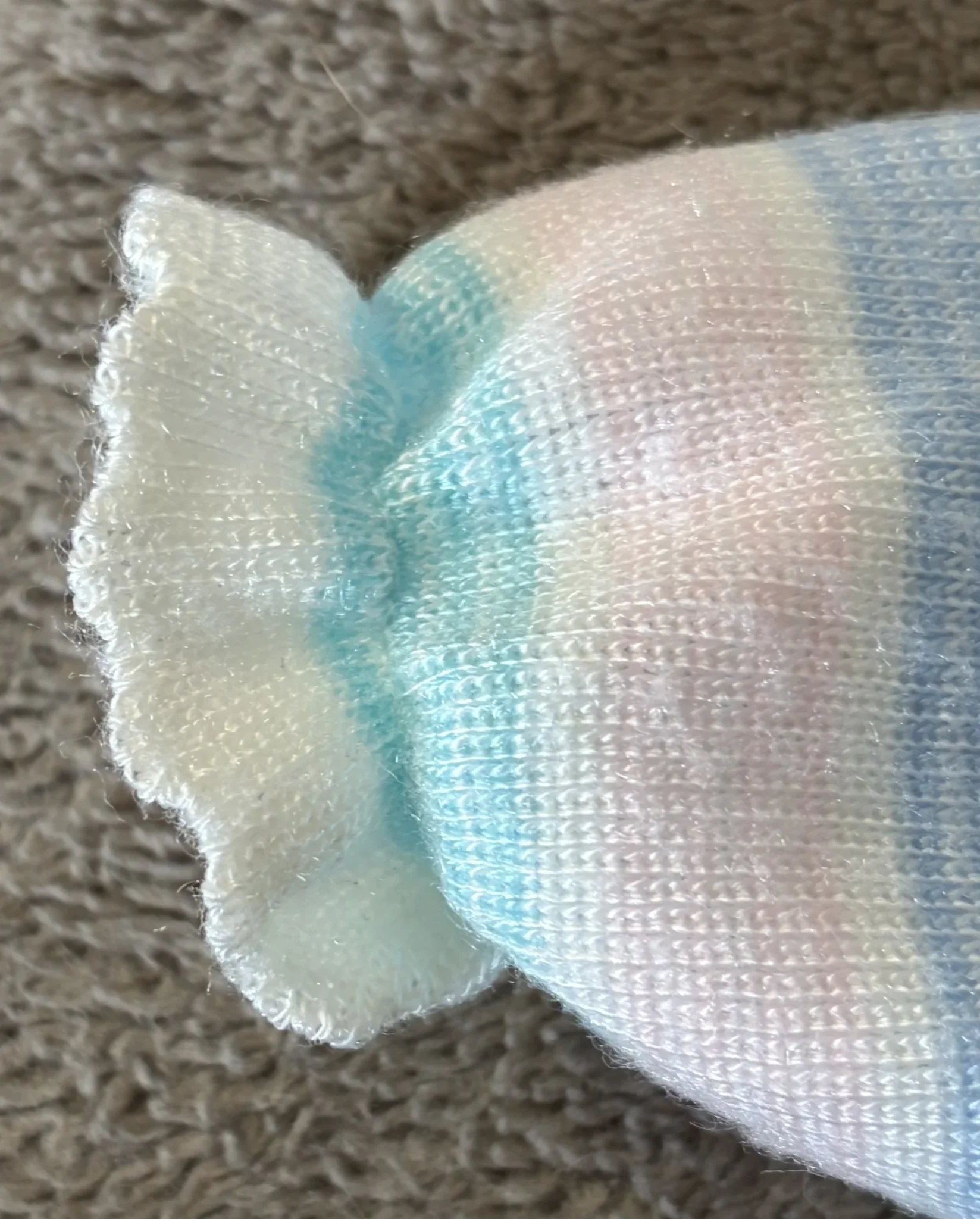 Image for Vintage 80s/90s Pastel Knit Romper – Size 6M