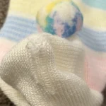 Thumbnail for Vintage 80s/90s Pastel Knit Romper – Size 6M