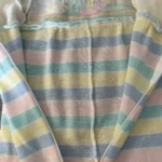 Thumbnail for Vintage 80s/90s Pastel Knit Romper – Size 6M