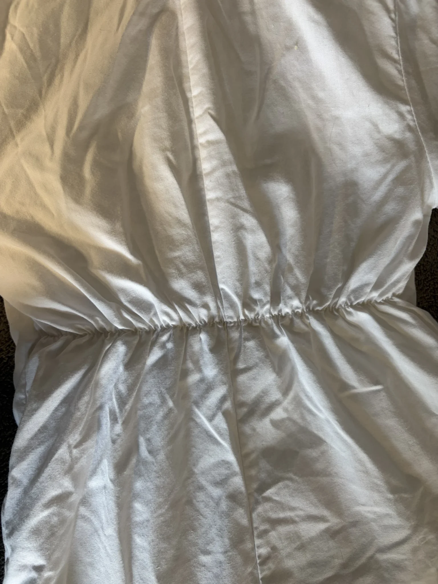 Image for Ski suit / Vintage white baby sleeping bag, 3–6 months – MADE IN CANADA