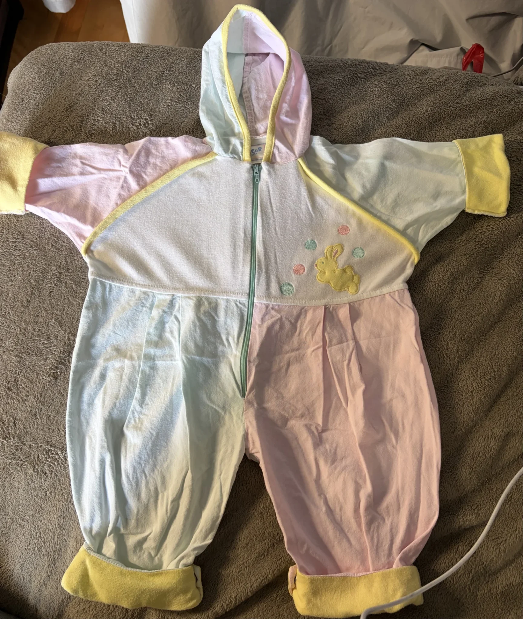 Featured image for Vintage 90s B.B. Club Convertible Romper – Made in Canada – 0–3 months